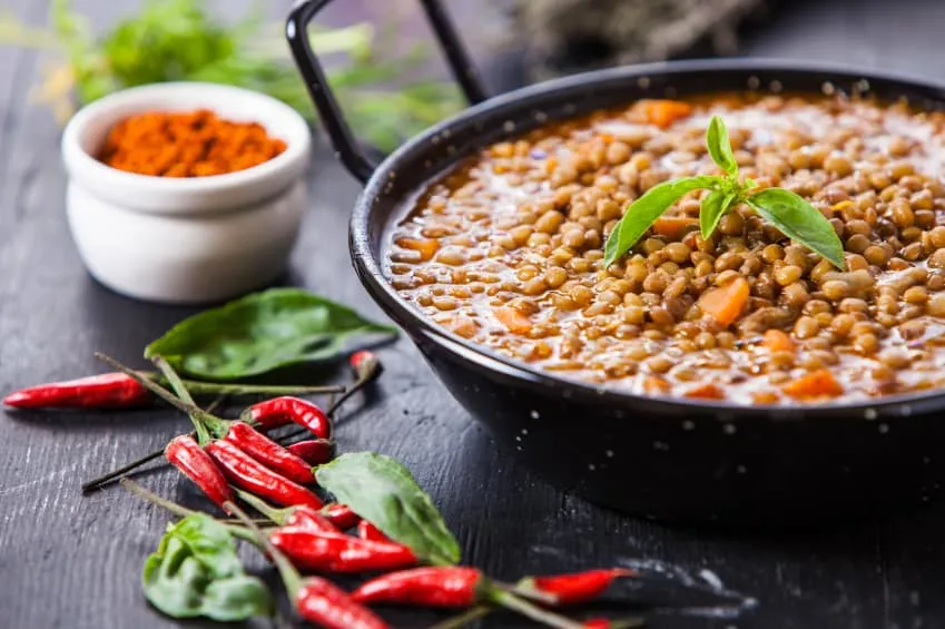 Asian Lentil Lettuce Wraps
