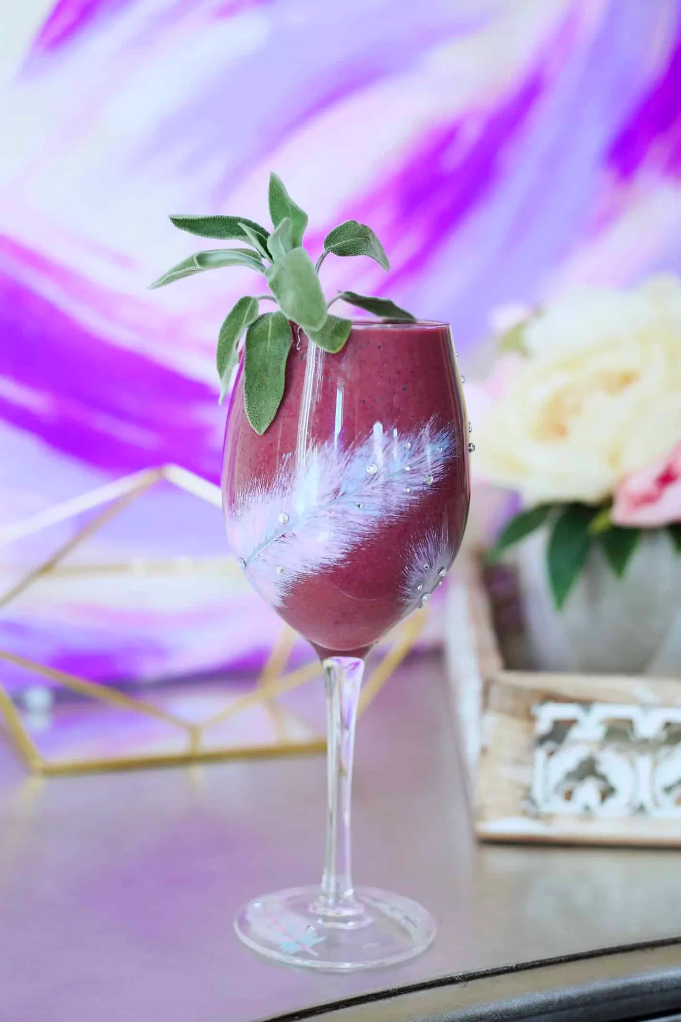 Berry Sage Smoothie
