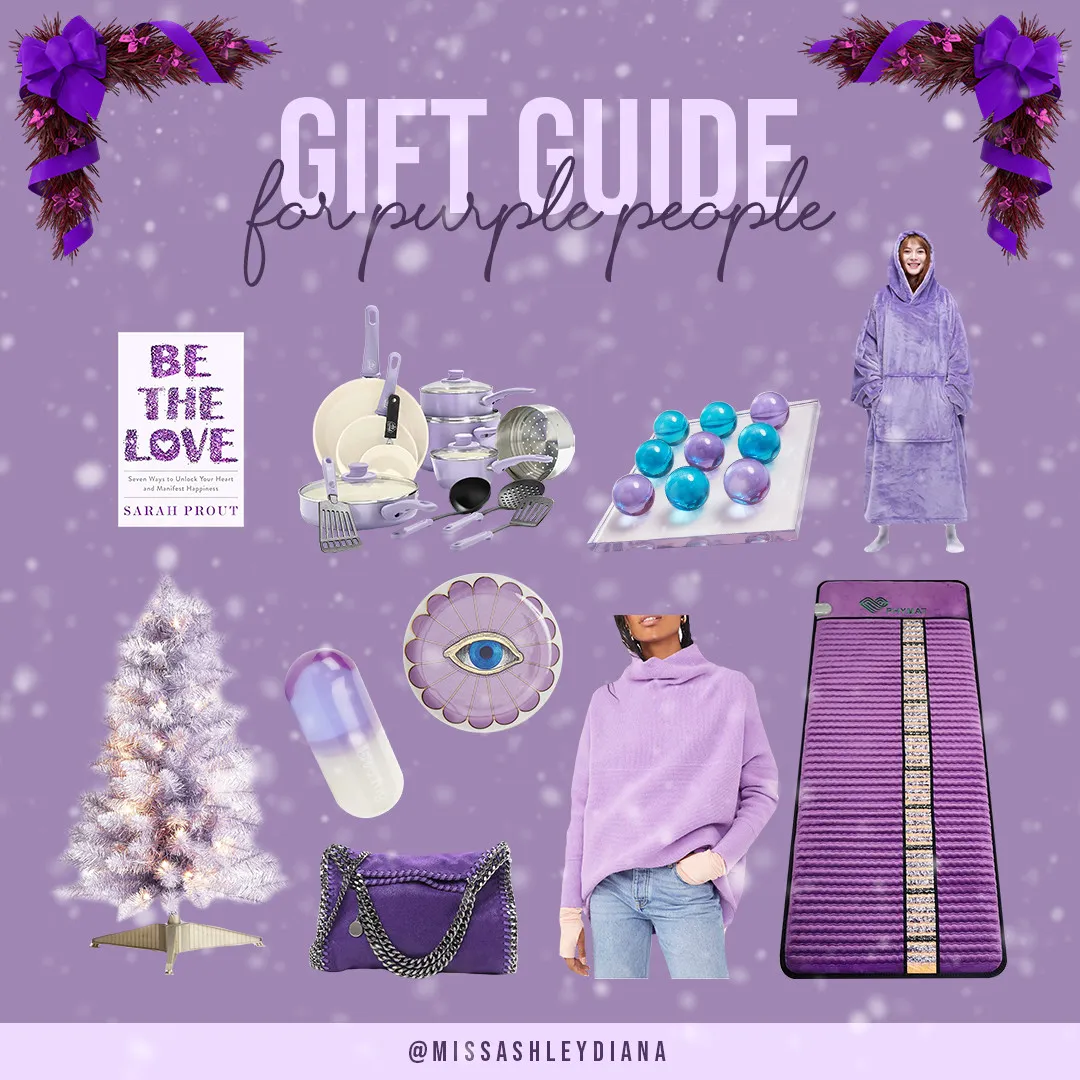 Gift Guide For Purple People