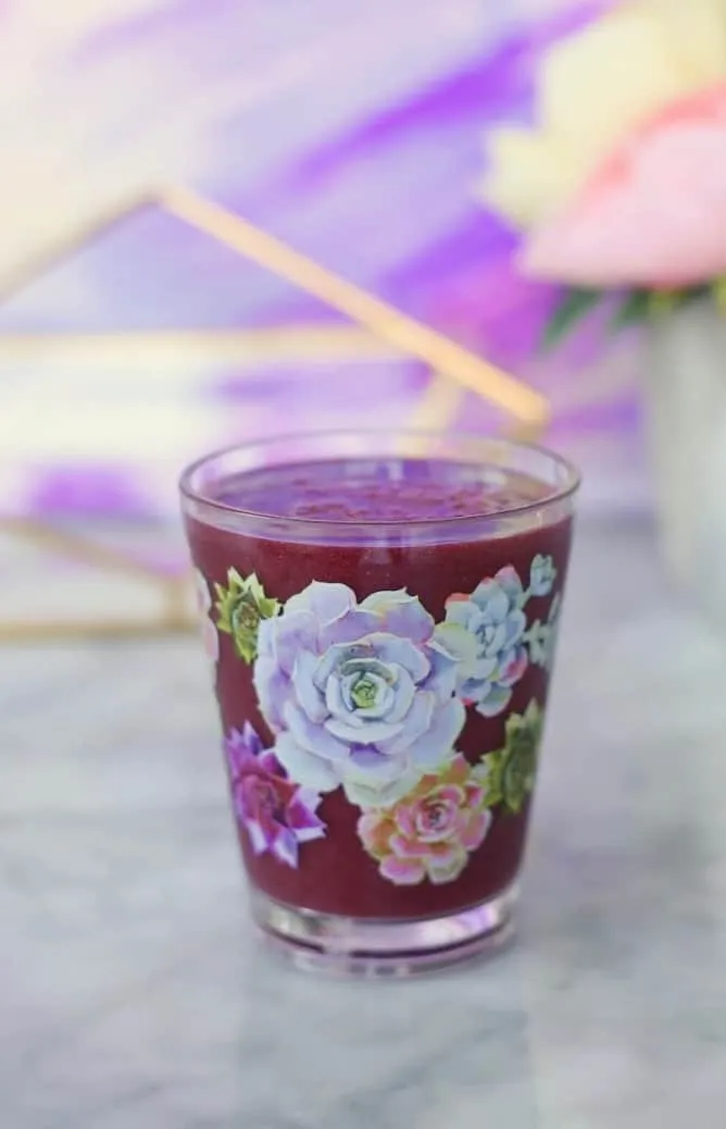Herbal Blackberry Smoothie
