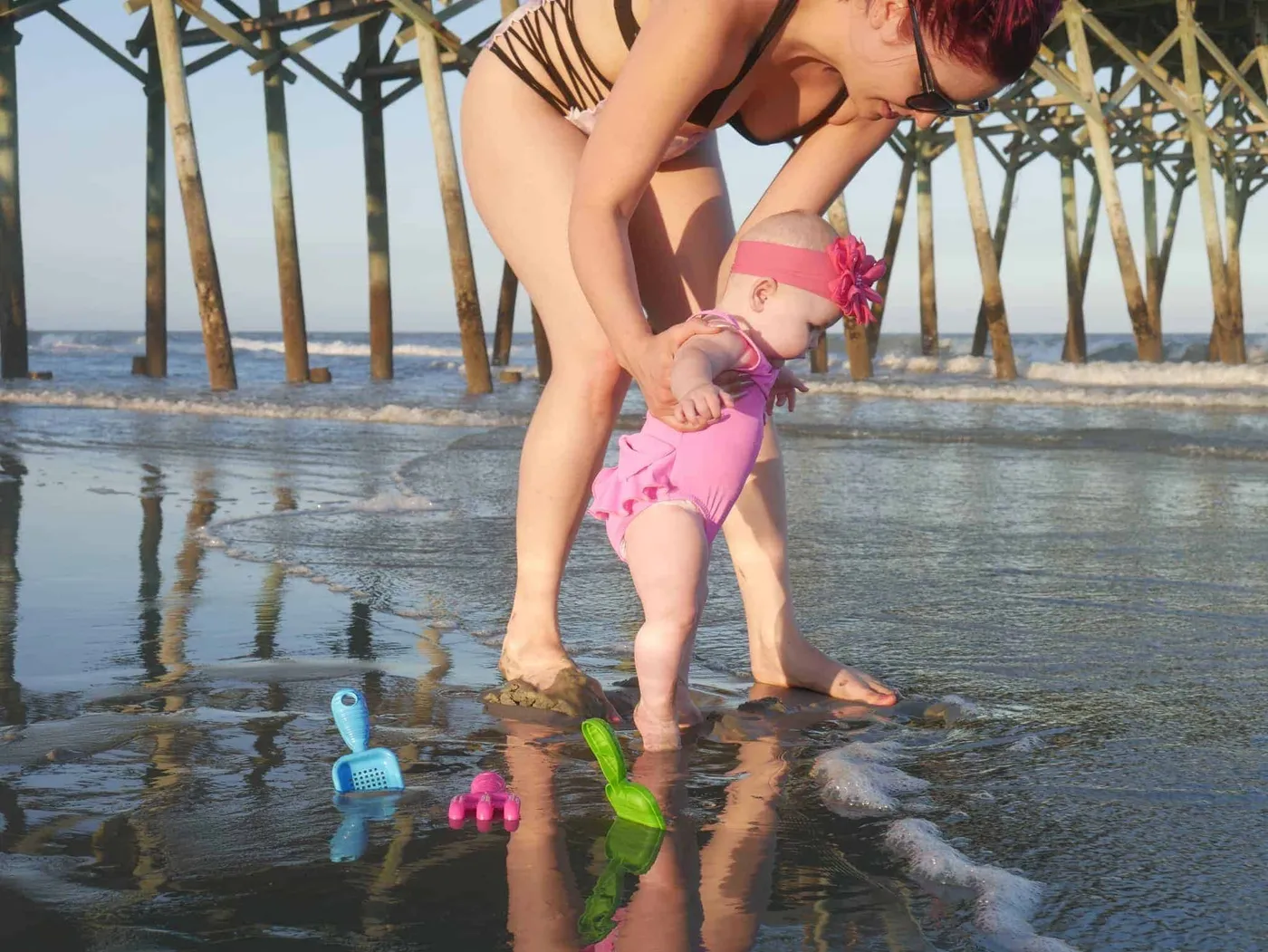 Lily’s 1st Beach Trip