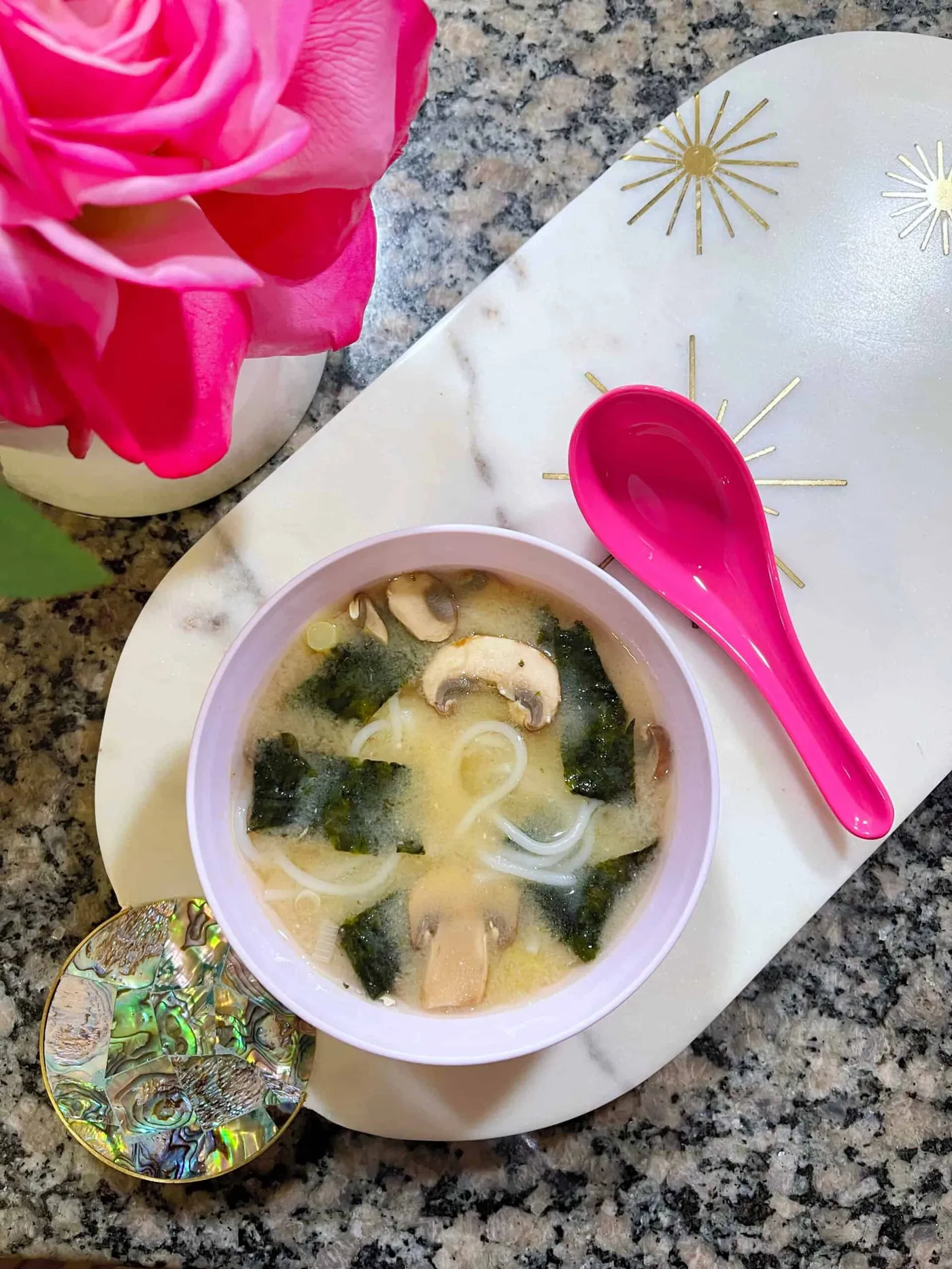 Lily’s Miso Mushroom Soup