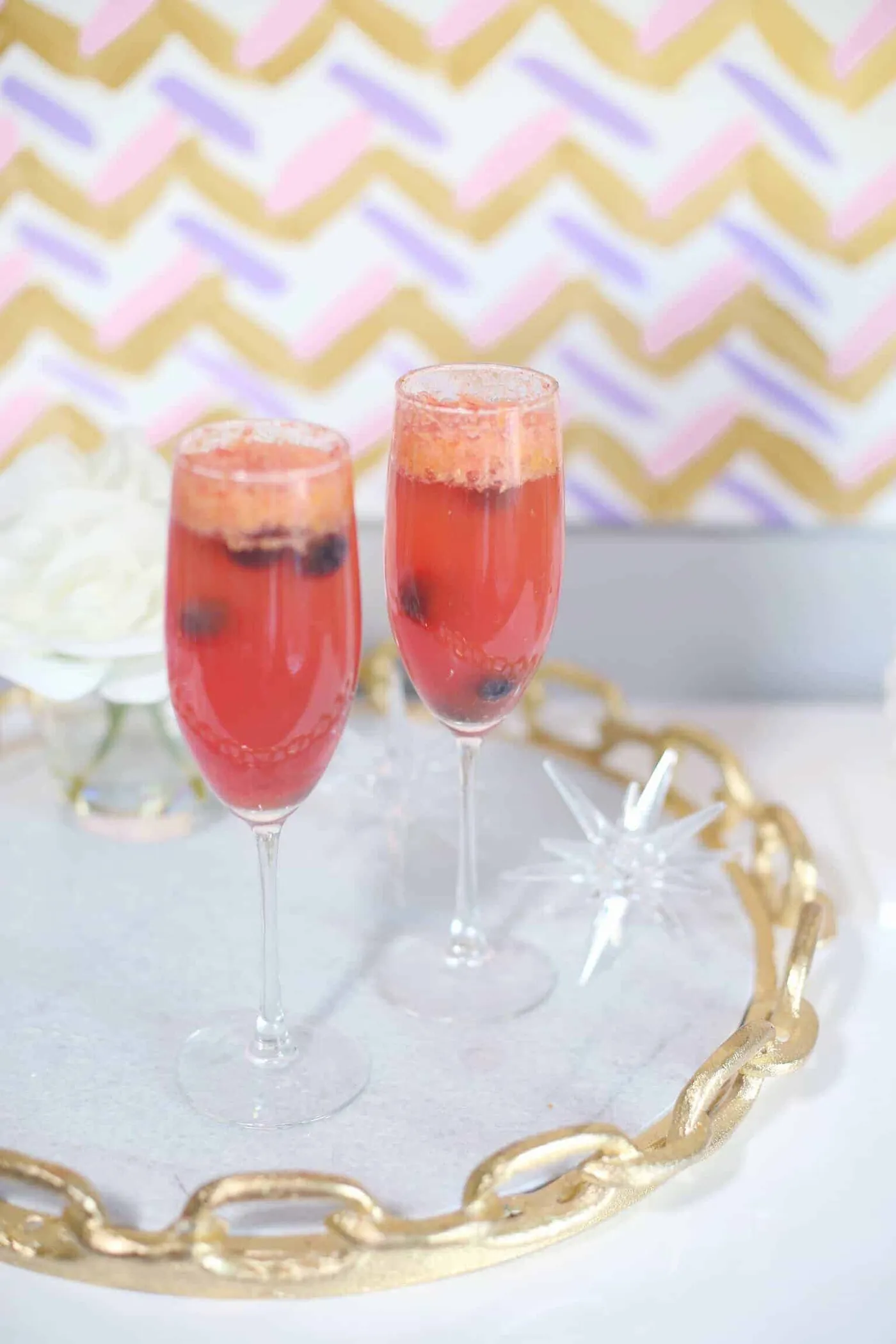 Watermelon Mimosas