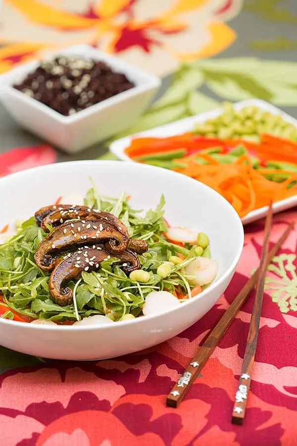 Asian Arugula Salad