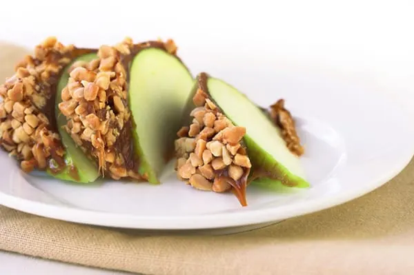 Caramel Apple Slices