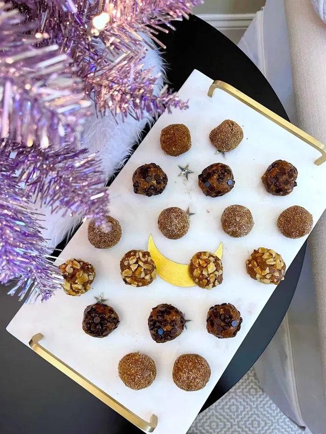 Gingerbread No-Bake Globes (SOS-Free)