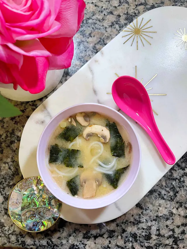 Lily’s Miso Mushroom Soup
