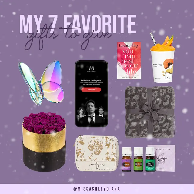 My 7 Fave Gifts To Give Anytime Of Year