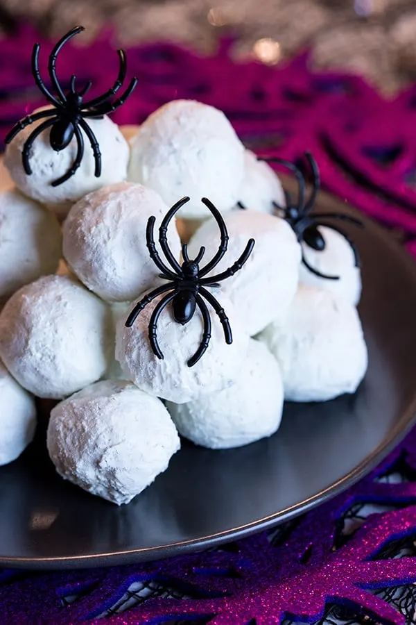 Spider Egg Donut Holes