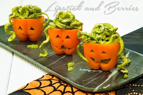 Zoodles with Pumpkin Kale Pesto