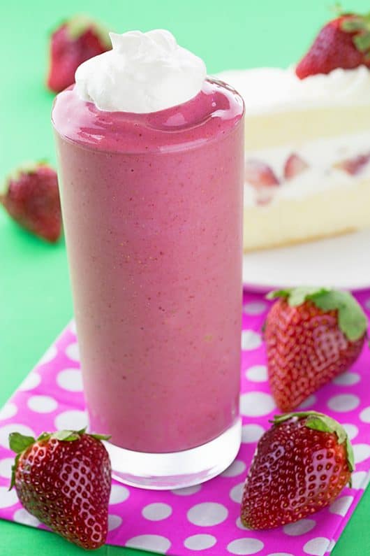 Strawberry Shortcake Milkshake Ashley Diana