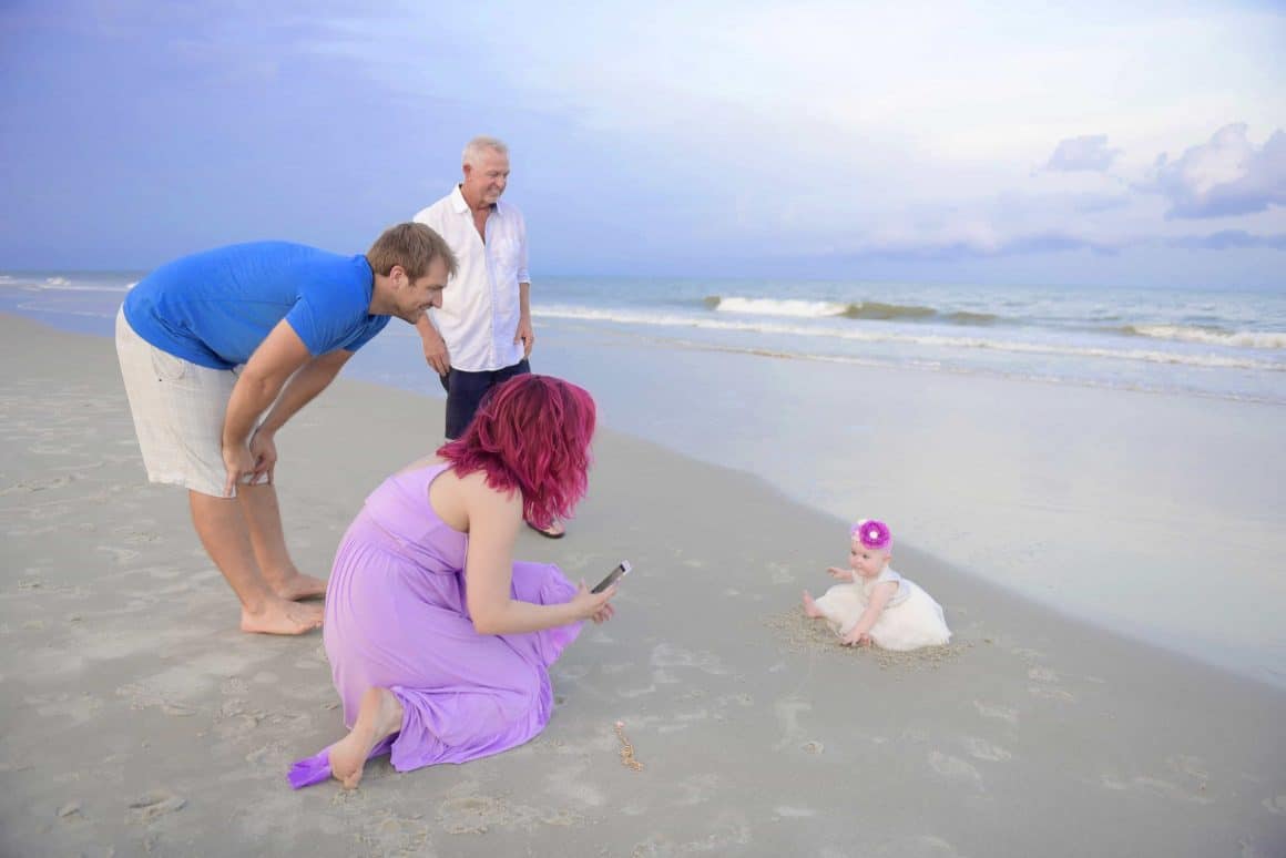 Lily’s 1st Beach Trip