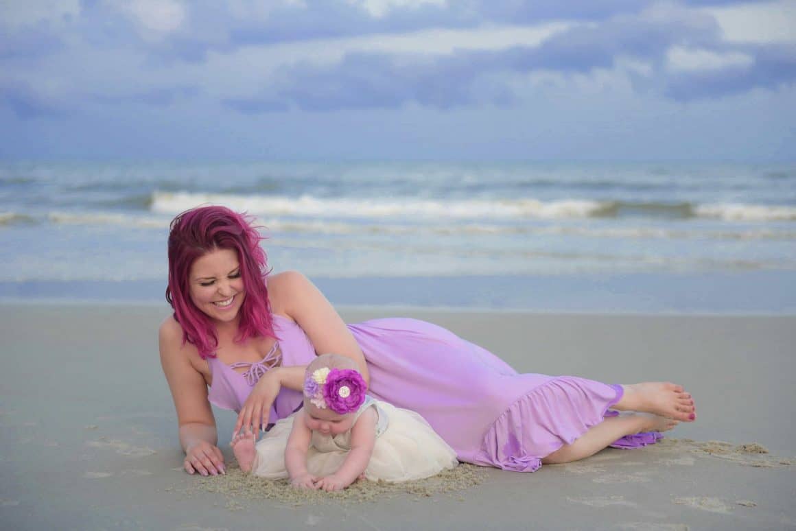 Lily’s 1st Beach Trip