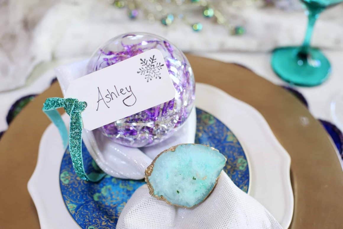Winter Holiday Tablescape
