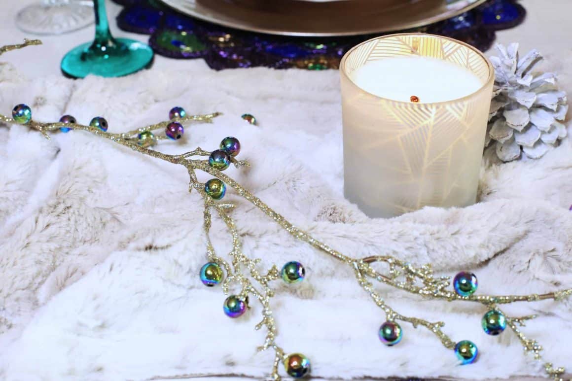 Winter Holiday Tablescape