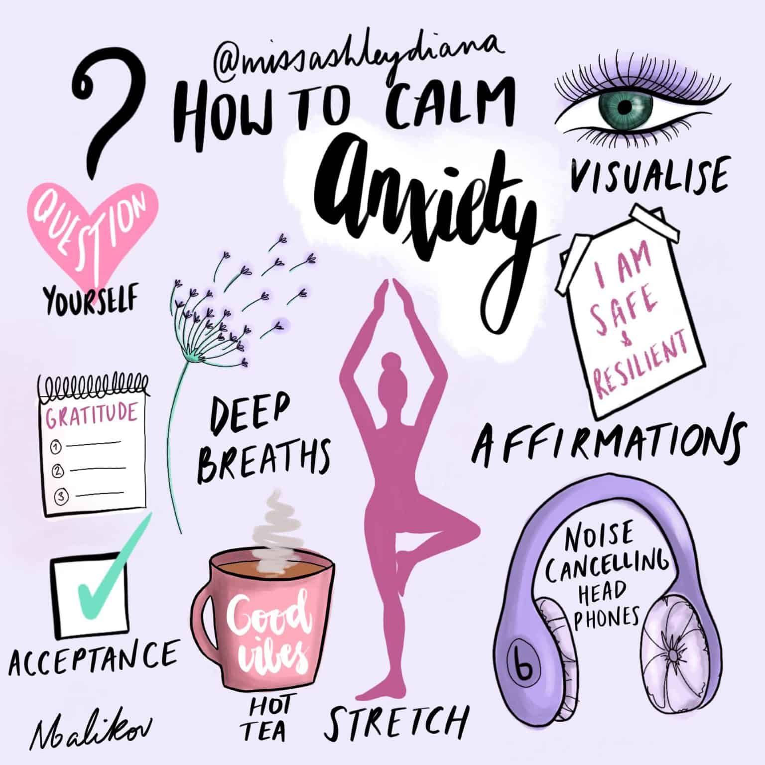 Affirmations For Alleviating Anxiety