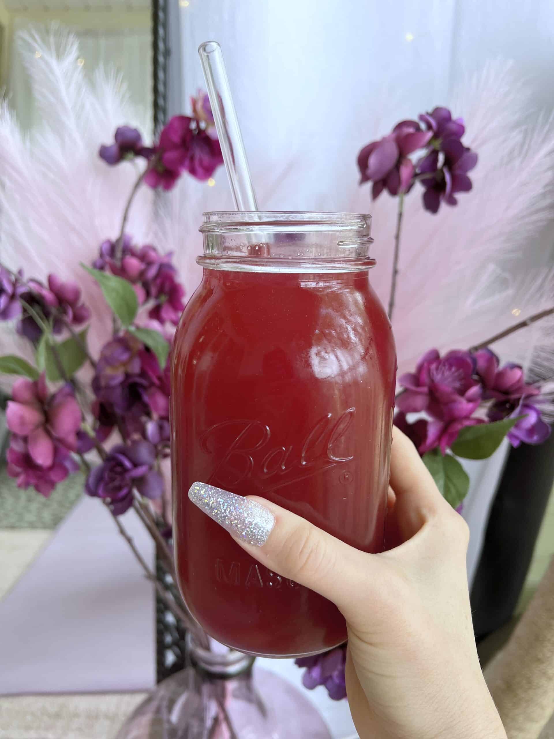 Cleansing Cranberry Lemon Water