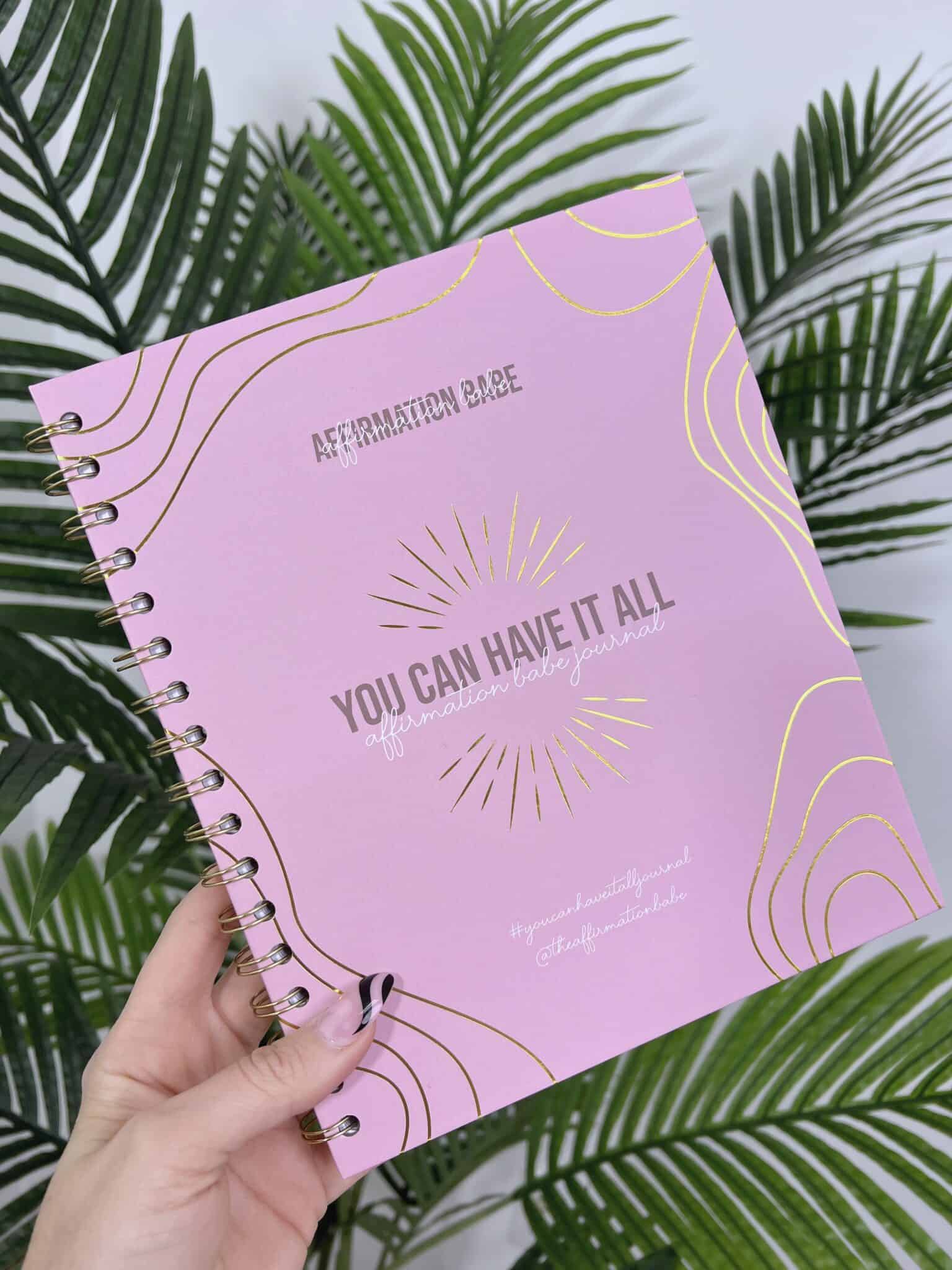 OMG the Affirmation Babe Journal is Here! I’ve Been Working On This For A YEAR!