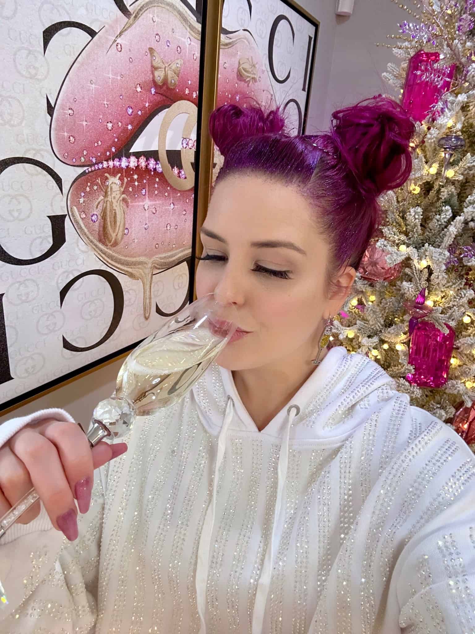2 Second Jazzy Hairstyle: Glitter Roots