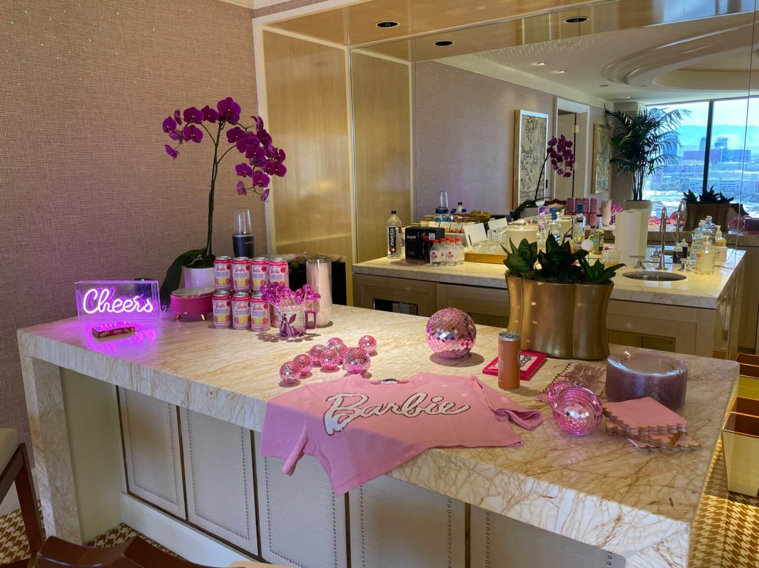 Barbie Themed Party In Las Vegas