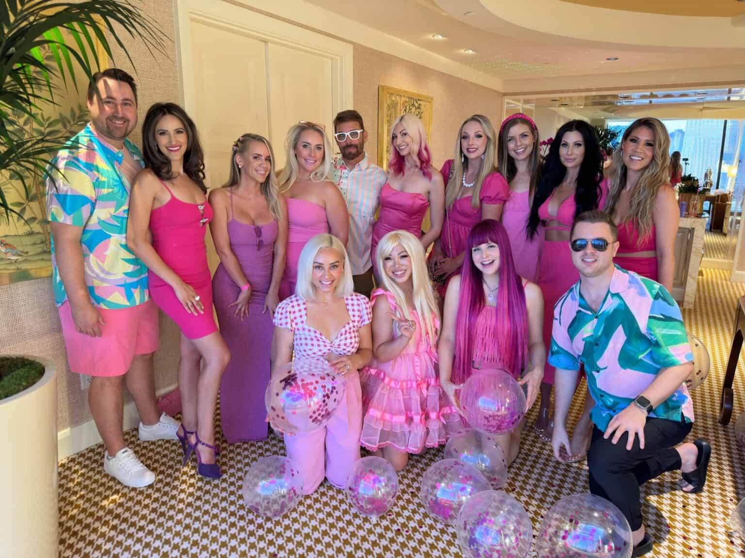 Barbie Themed Party In Las Vegas