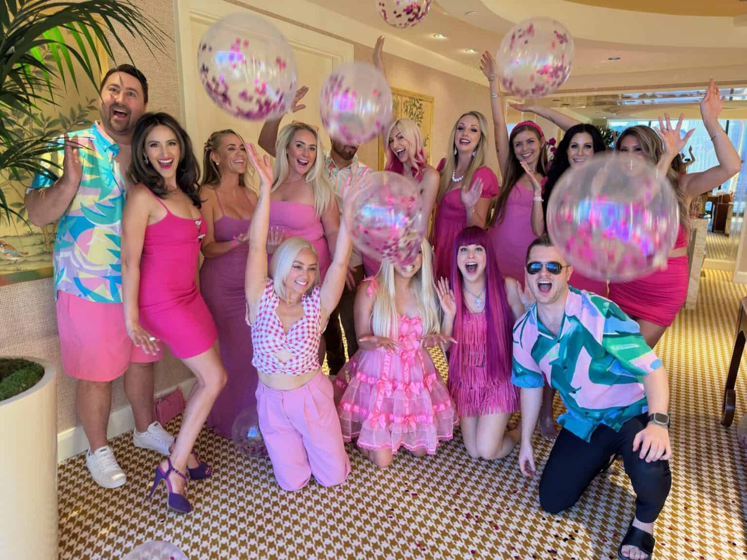 Barbie Themed Party In Las Vegas